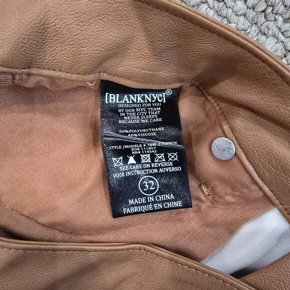 NWT BlankNYC Women's The Baxter Straight Pants Size 32 - Picture 4 of 8